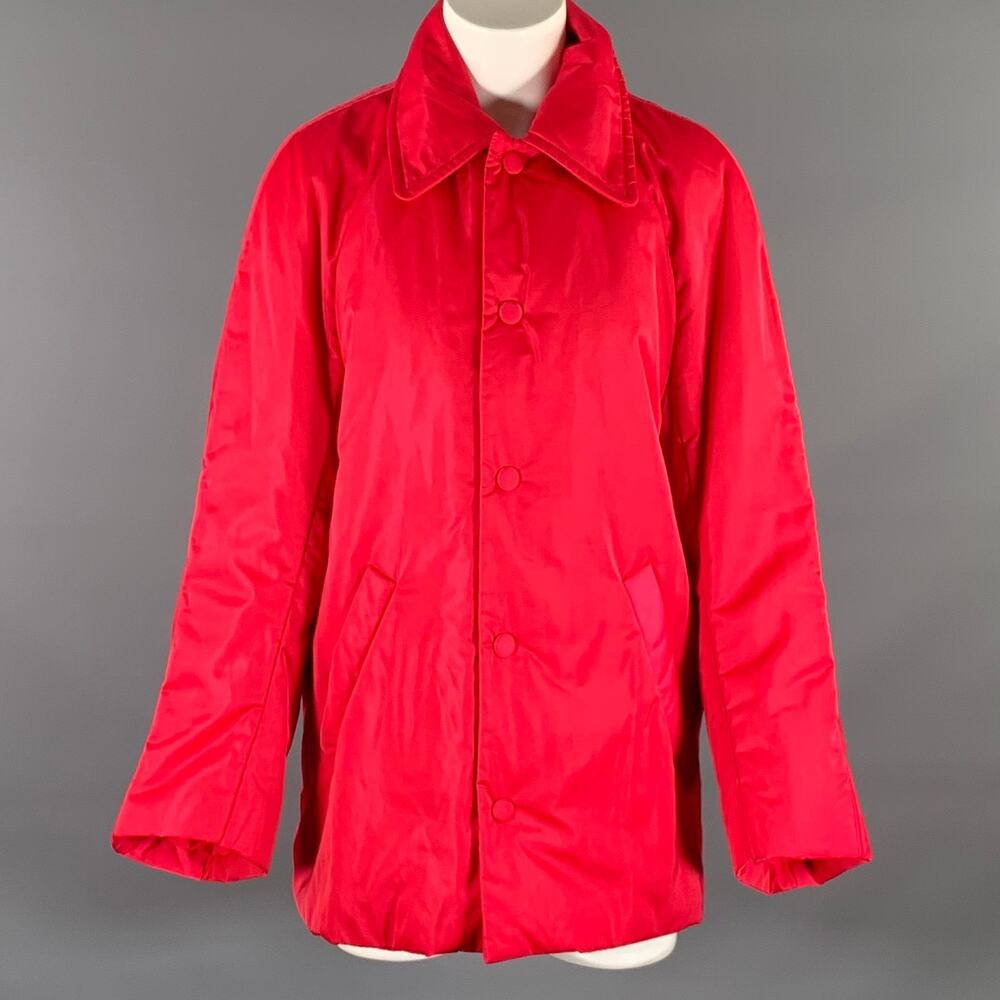 A.L.C. Size S Pink Polyester Snaps Jacket